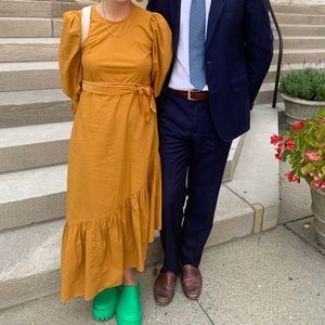 Doen Mustard Yellow Dress